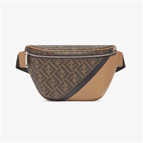 fendi multicolor leather belt bag|fendi belt bag men's.